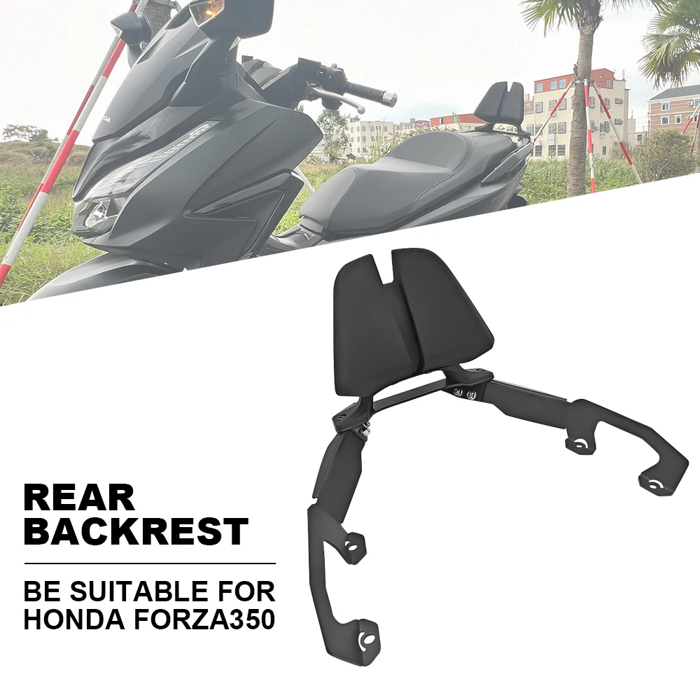 

NEW Motorcycle Rear Backrest Passenger for Honda Forza350 NSS350 2021-2023 Luggage Seat Cushion Back Rest fairing Accessories