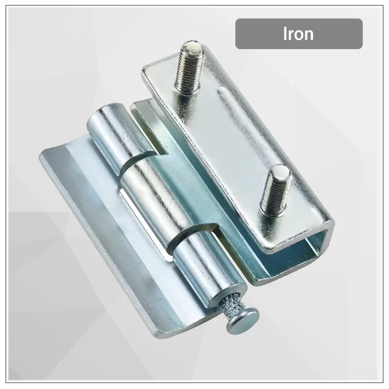 

6pcs Outdoor Mechanical Equipment Cabinet Iron Door Hinge Industrial Electrical Network Cabinet Distribution Box Hinge