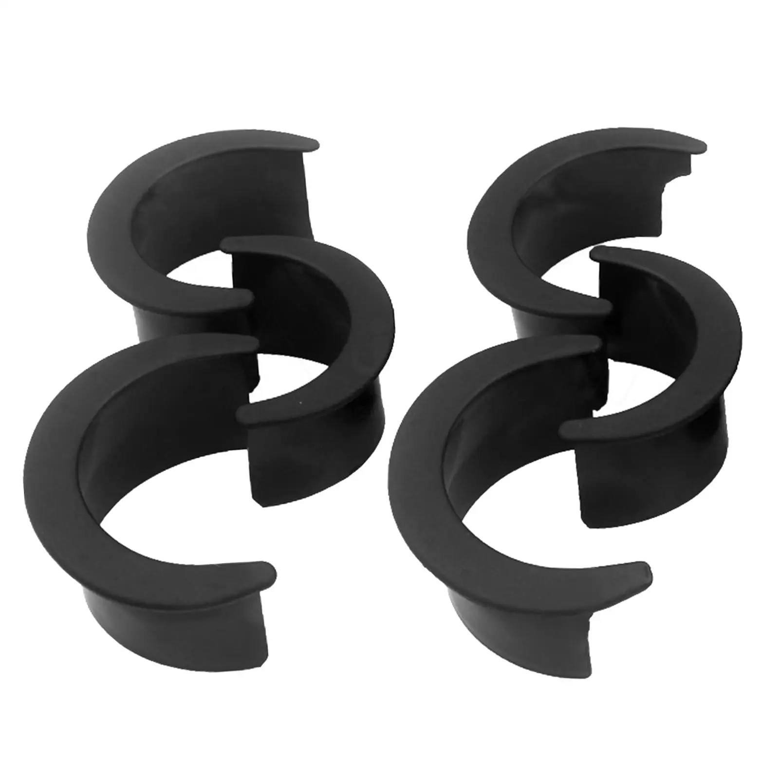 Billiard Accessories Pocket Liners Plastic Black Upgrade Table Parts Universal Fit for Snooker Table Repair Kit