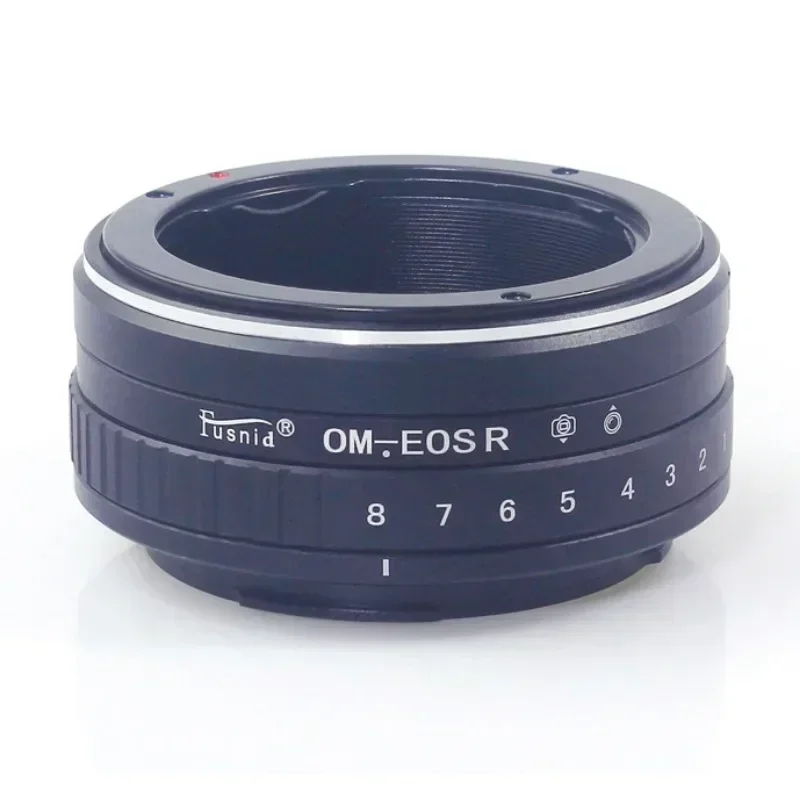 OM-EOSR Tilt adapter ring for olympus OM lens to canon RF mount eosr R3 R5 R5C R6II R6 R7 R8 RP R10 R50 R100 camera
