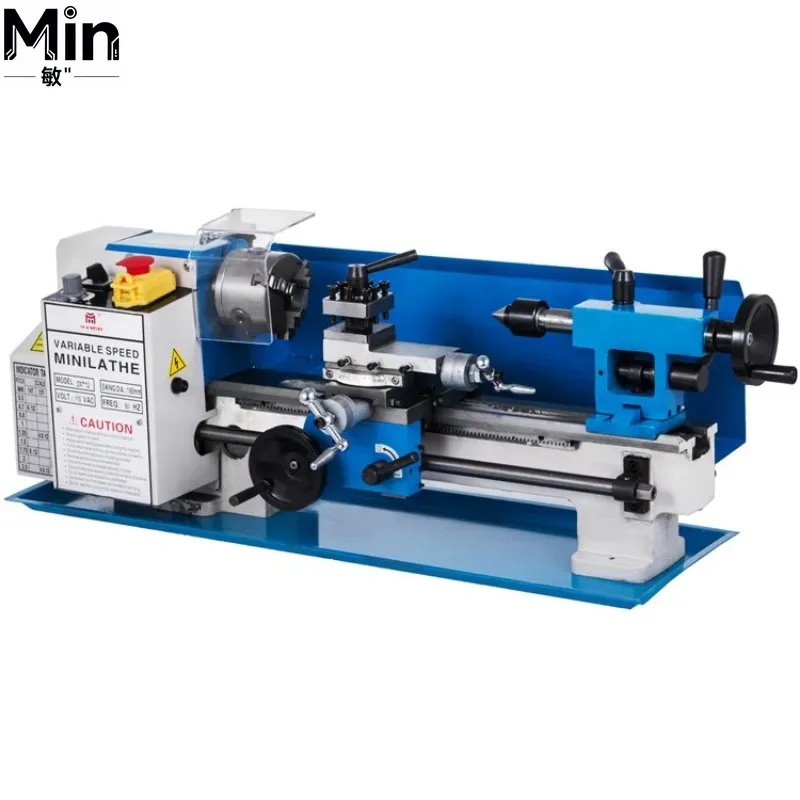 VEVOR 550W 7x14 Inch Precision Mini Metal Lathe Sturdy Iron Construction for Small Metalworking Projects