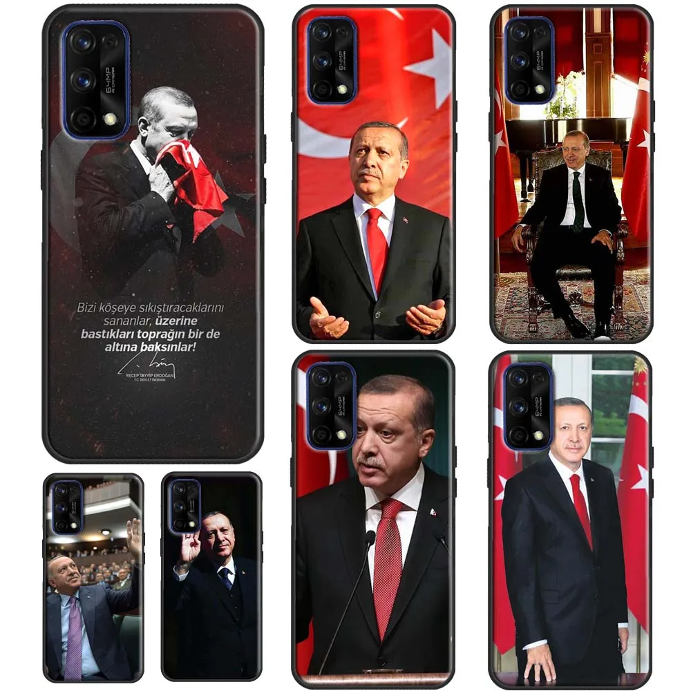 President Turkey Recep Tayyip Erdogan For OnePlus 11 10 Pro 10T Nord 3 2T CE 2 Lite Realme C55 C35 C33 C31 C30 C21Y GT Neo5 Case