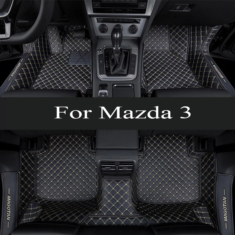 

Car Floor Mats For Chevrolet Mazda 3 2020 2021 2022 2023 Auto Carpets Waterproof trunk mat Automobiles Custom Foot Covers