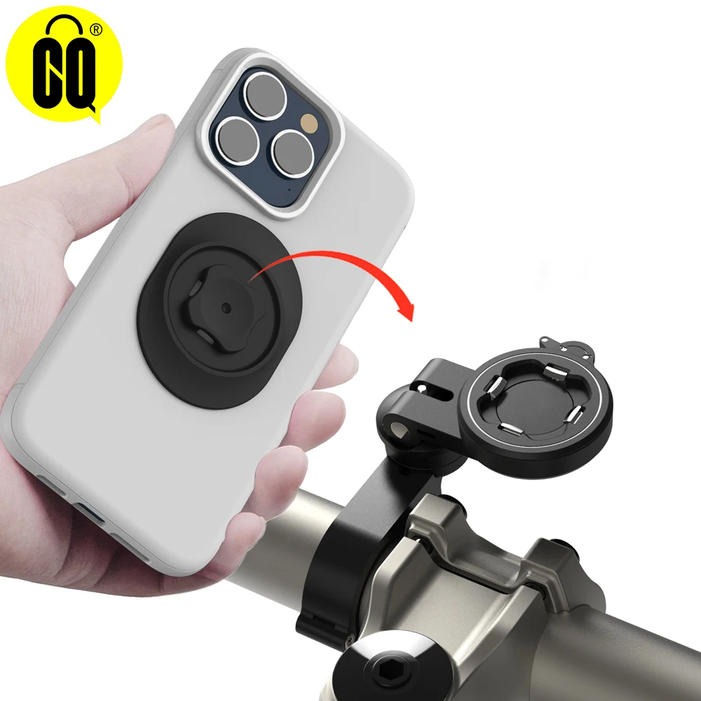 Bicycle phone holder universal phone holder and Motorcycle cell phone holder.360 degree adjustable Universal for all Smartphones