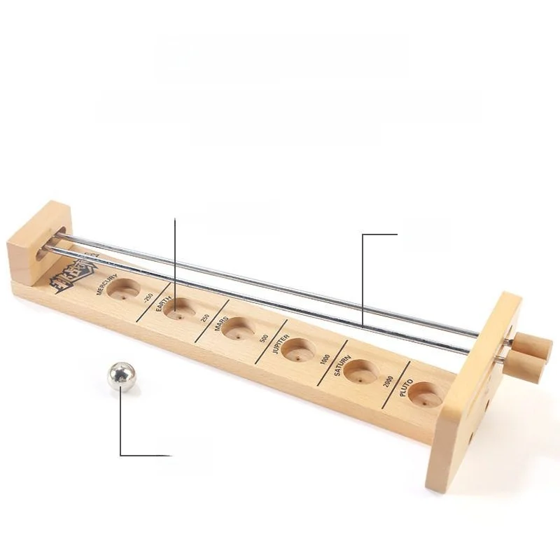 Eonal Bead Game Toy for Boys And Girls Fun Early Learning Desktop Game Wood Material Suitable for Ages 3 And above