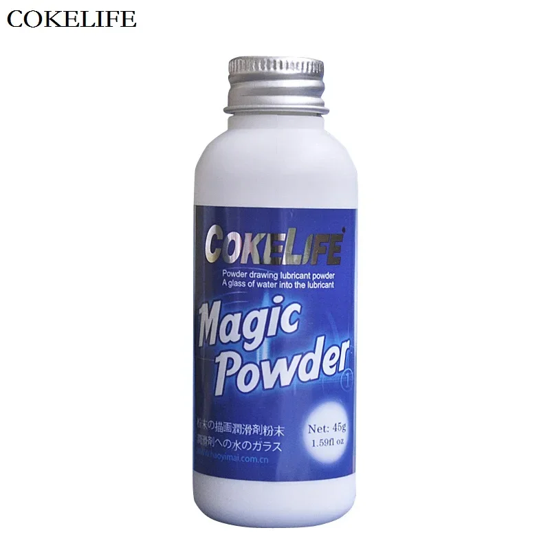 COKELIFE Solid Powder Sex Lubricant Water Base Mixed Using With Hot Water Oil for Vaginal Breast Anal Sex Lubrication 45g