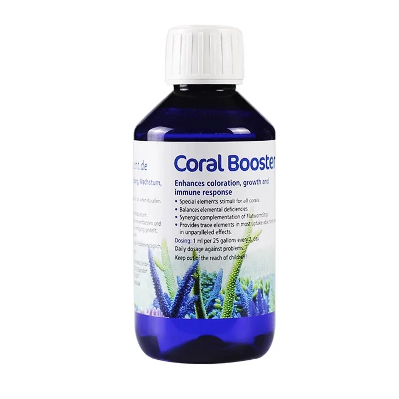 O potenciador de crescimento de coral ZEOvit Coral Booster é adequado para todos os corais para promover o crescimento e a coloração