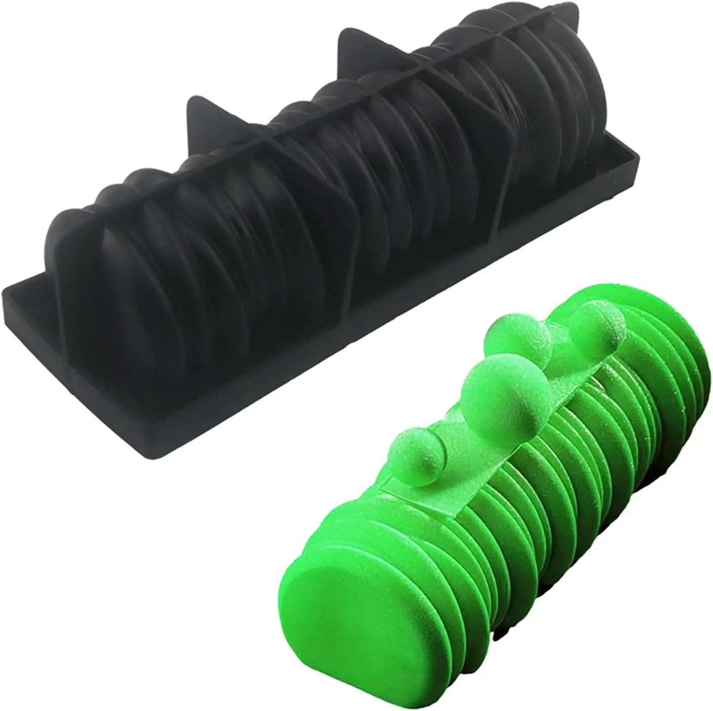 3D Christmas Yule Log Silicone Molds for Baking Mousse Dessert Soft Chocolate Pastry Baking Pan Tool moule buche de noël