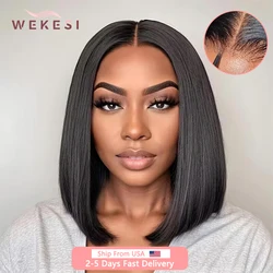 Ready To Wear Glueless Human Hair Wig Bob Wig Lace Closure Human Hair Wigs Glueless Wig Human Hair Ready To Go For Black Women