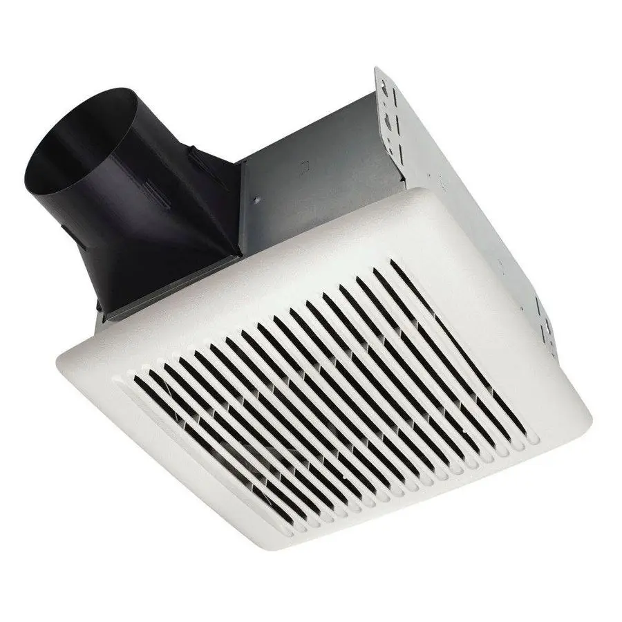 

AE80B Bathroom Exhaust Fan with Roomside Installation, ENERGY STAR Certified, 80 CFM, 1.5 Sones, White