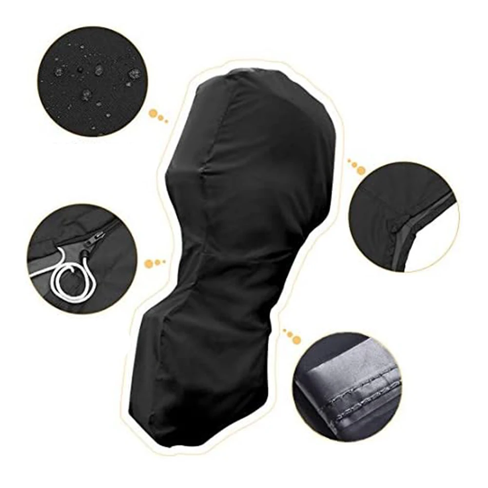 Waterproof for outboard Motor Cover for 250 350 For HP Engines Marine Grade Fabric with Drawstring Hem and Zipper