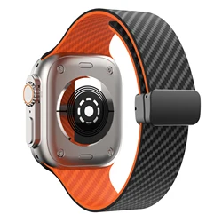 Magnetic Strap For Apple Watch bands 44mm 45mm 49mm 41mm 40mm 42 46mm Silicone Bracelet iWatch Ultra 3 2 series 7 6 se 8 9 10 11