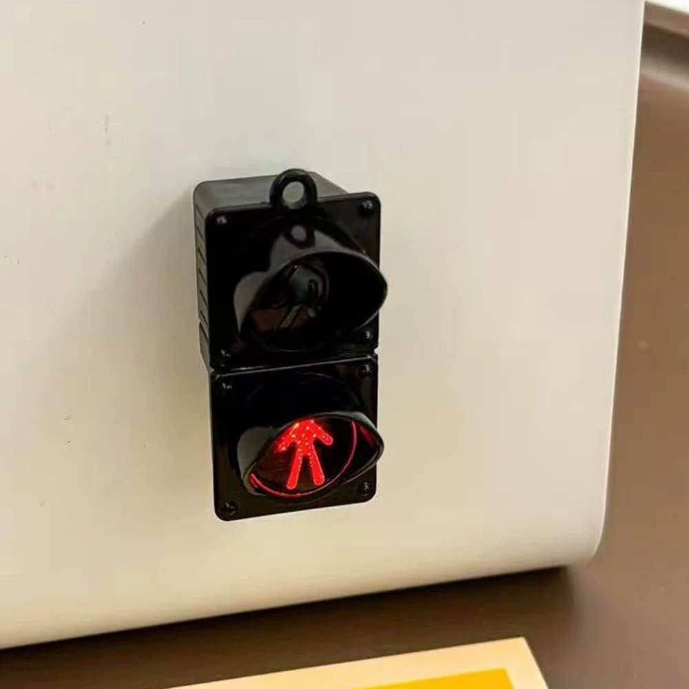 إشارة المرور ملصقات الثلاجة المغناطيسية مضحك ديكورات المنزل جزء إشارة المشاة المرورية الإبداعية المغناطيسي ملصق ثلاثية الأبعاد #3