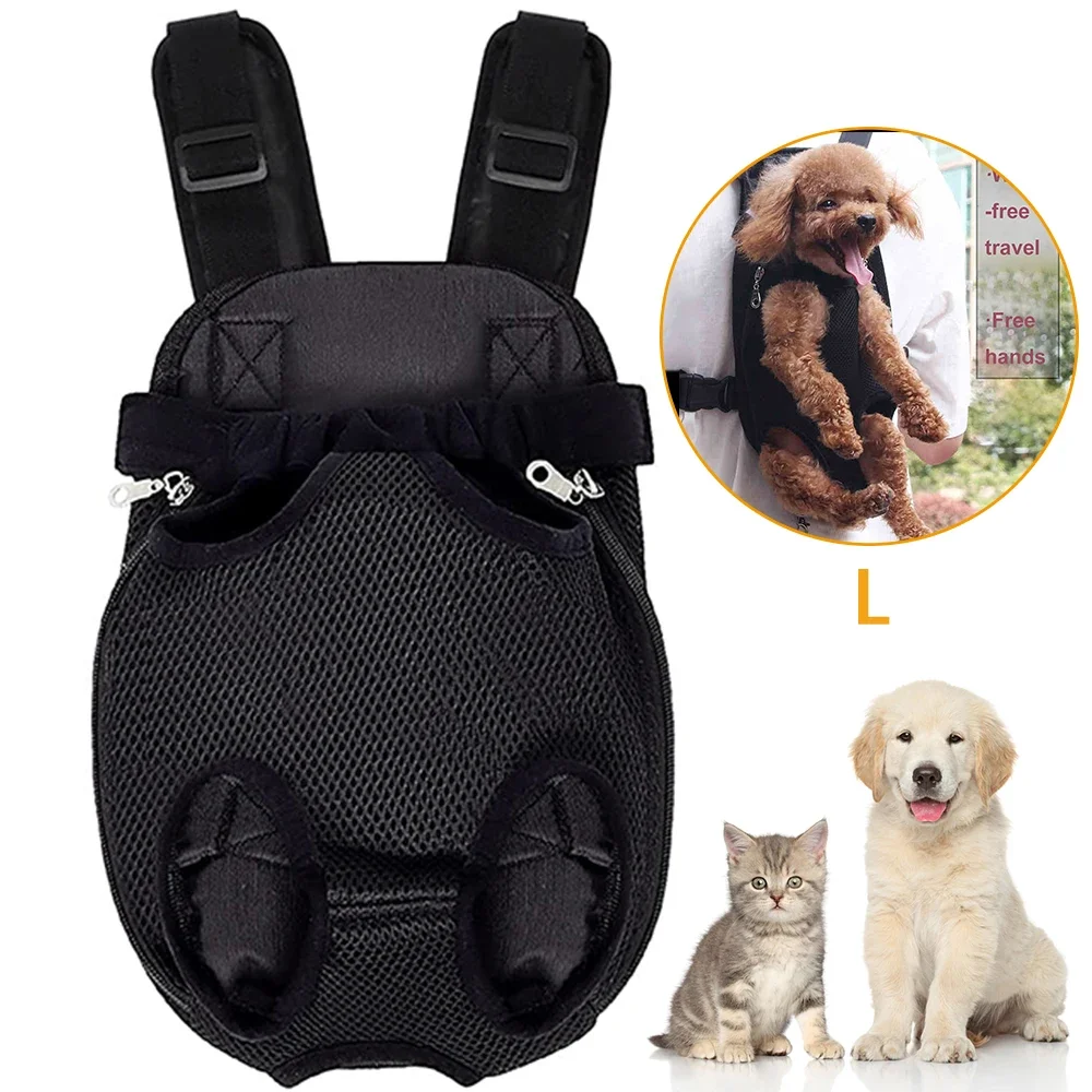 Pet Cat Carrying Bag Adjustable Front Backpack Chihuahua Carrier Teddy Dog Backpack Small Dogs Fashion Pets Products Dog bags