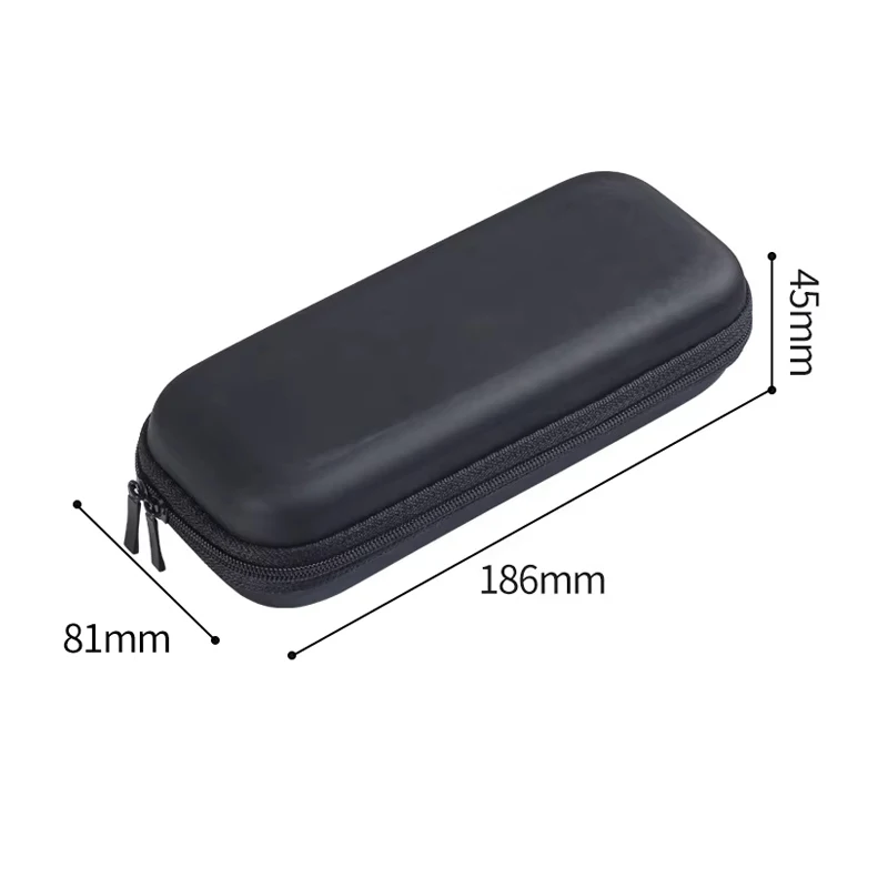 Lightweight Cigar Carry Case Holds 6 Cigars Compact Travel Humidor Pouch Durable Outdoor Smoking Gear For Men Tobacco Tool Bag