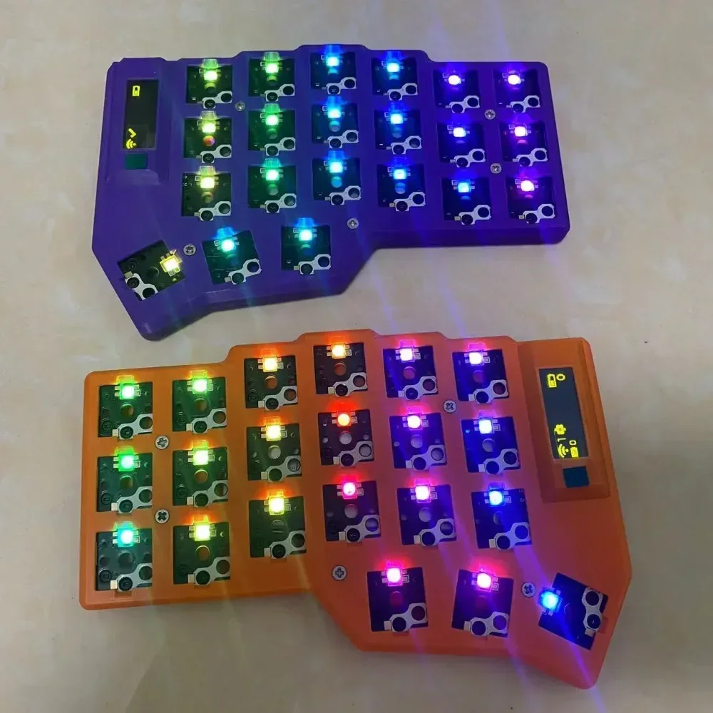 مخصص CorneV3 Choc الانظار سبليت لوحة المفاتيح عدة إيفا بلوتوث اللاسلكية Github RGB القرن سبليت لوحة المفاتيح الميكانيكية عدة ألعاب