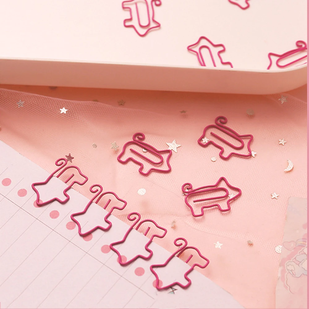 1/5PCS Binder Clip Fun And Functional Adorable Design Charming Trending Office Supplies Innovative Popular Gift Item