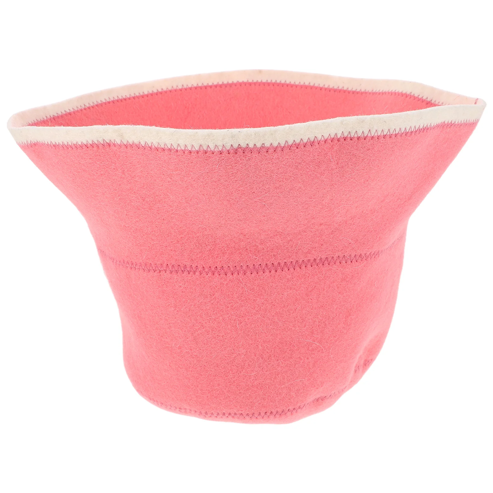 

Woolen Russian Sauna Hat for Men and Women Absorbent Thick Cap for Spa and Steaming Bath Wool Felt Hat Bath Sauna Accessories