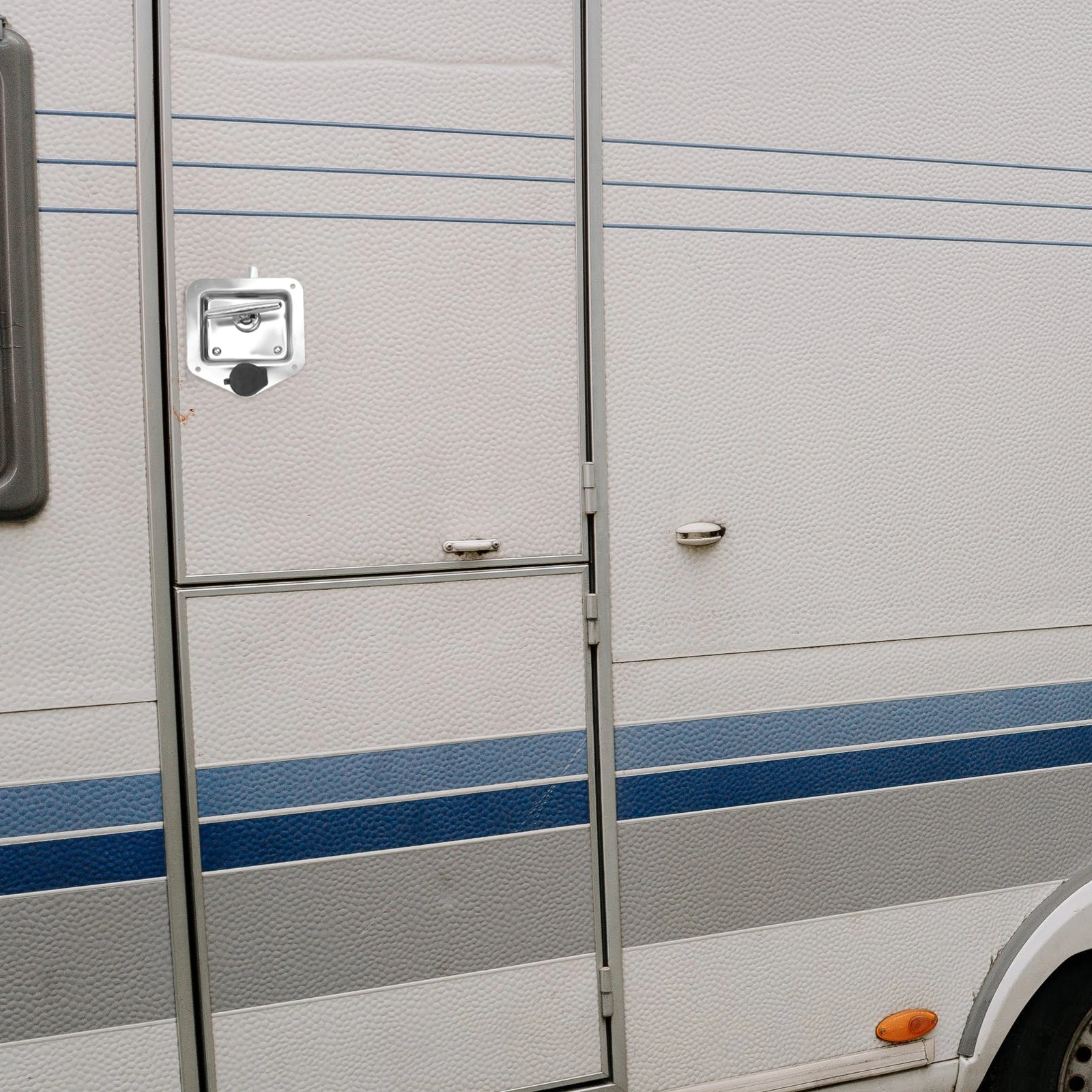 

2pcs T Handle For Toolbox Water Resistant Heavy Duty Cabinet Lock Truck Rv Trailer Paddle Lock Trucks Accessories