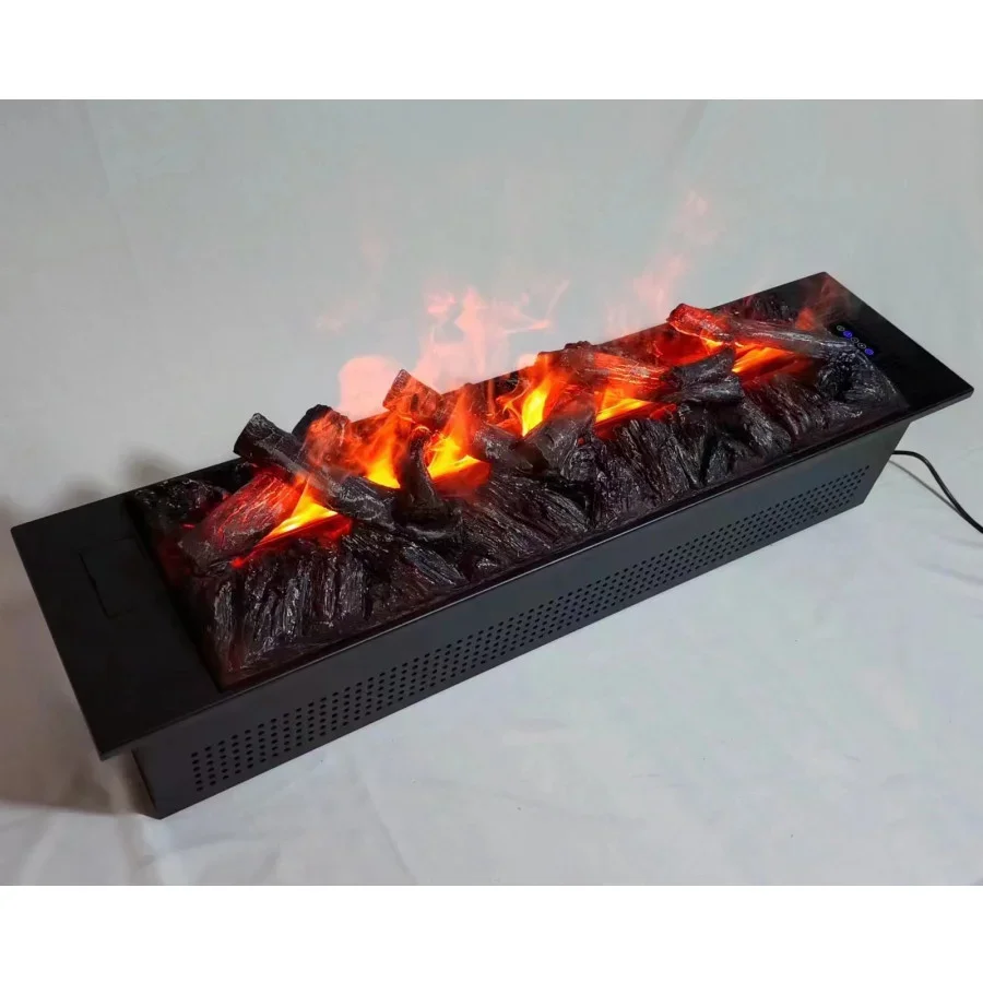 154cm length smart  3D water steam with colors changing and burning sound