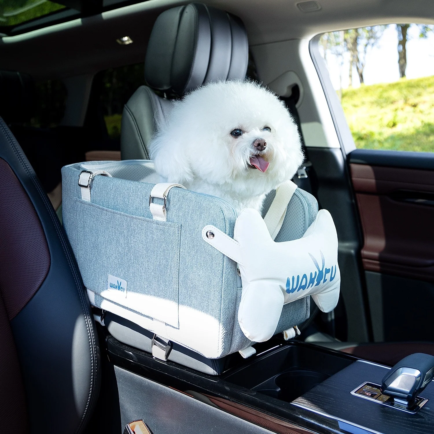 

Автокресло для щенка для маленьких собак, портативное приподнятое автокресло для собак, сумка-переноска для собак, уличное переноска для домашних животных, автомобильные сиденья, дорожная кровать