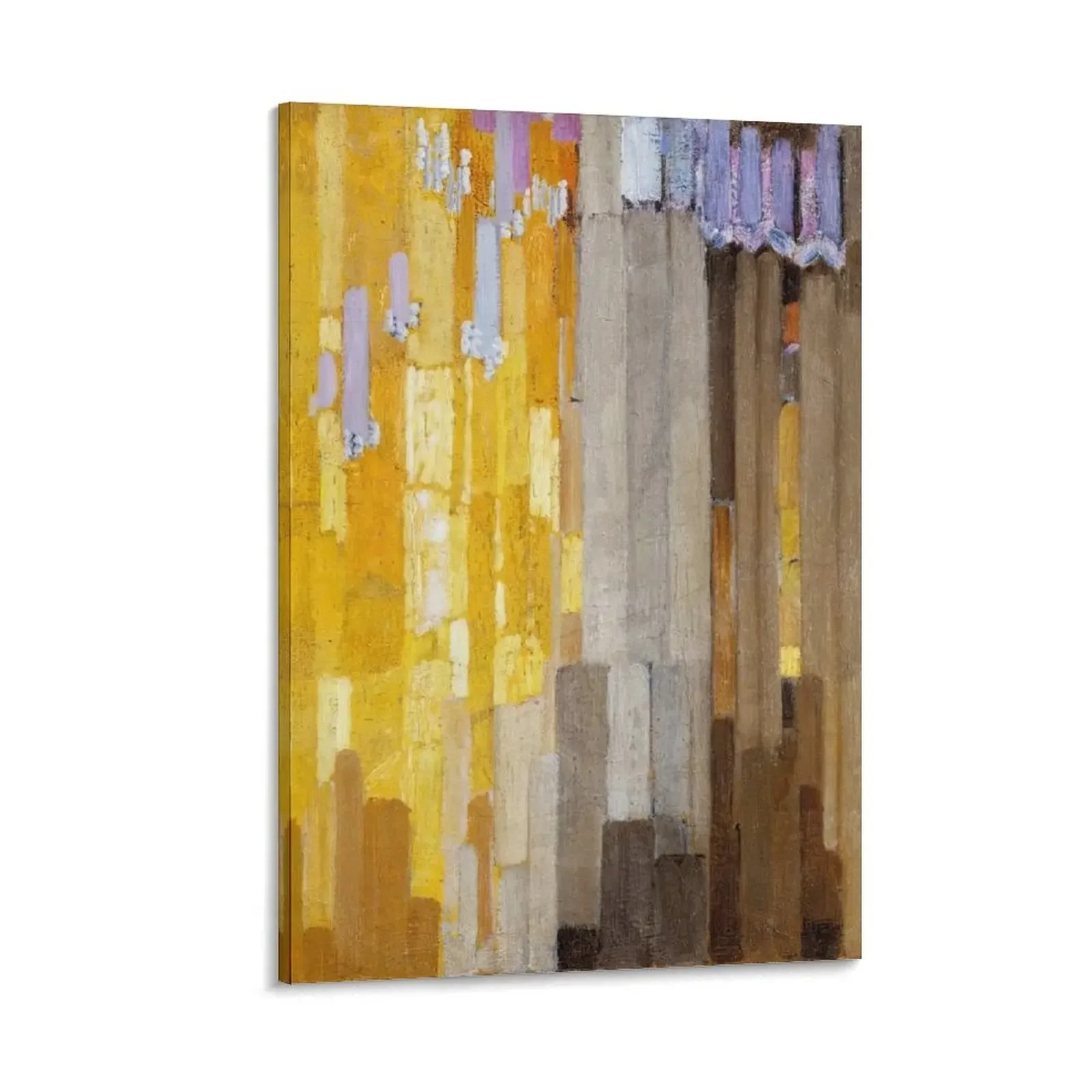 

Composition des lignes verticales kupka Canvas Painting aesthetic room decor wall frame for living room