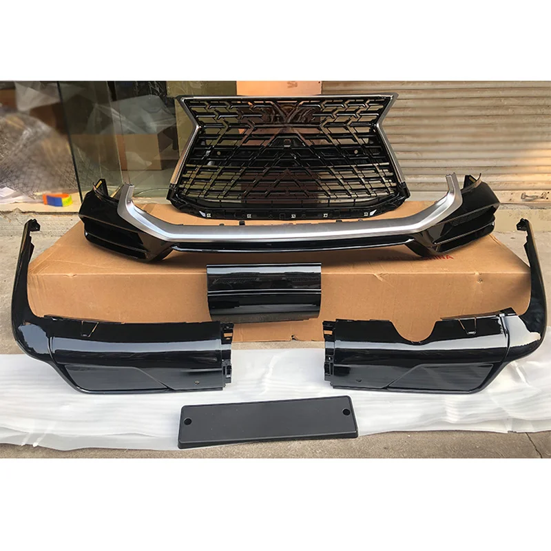High Quality Black Exterior Body Kits Auto Modification Accessories Fit for LX570 2021