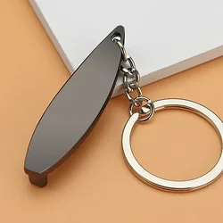 Creative Surfboard Bottle Opener Amateur Sport Gifts Treadwalk Business Keychain Solid Wear-resistant Thickened Customized