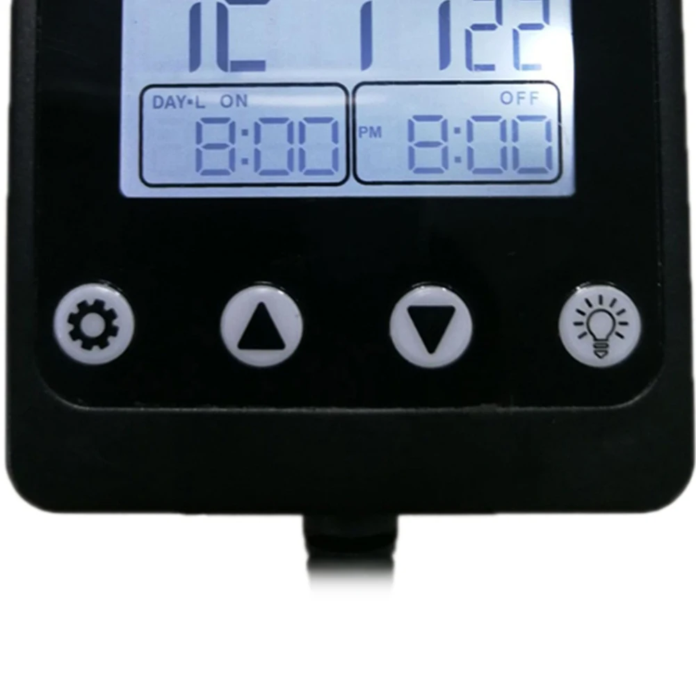 LED-aquariumlicht met timer dimmen Aquariummodulator LCD-displaycontroller