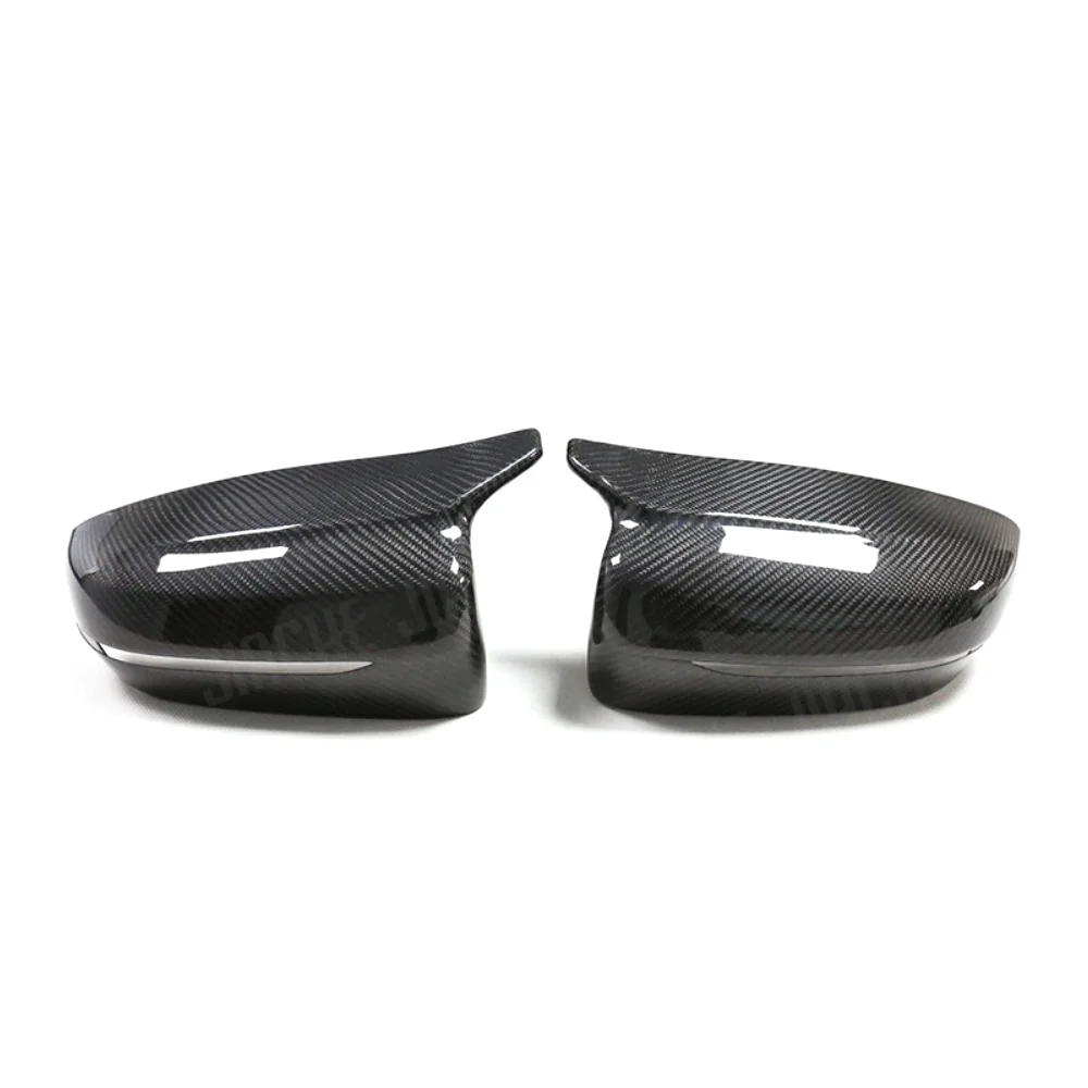 JIACHE Dry Carbon Mirror Cover For BMW 5 8 Series F90 M5 F91 F92 M8 2018 UP Add On Style Replacement Rearview Side Mirror Cover