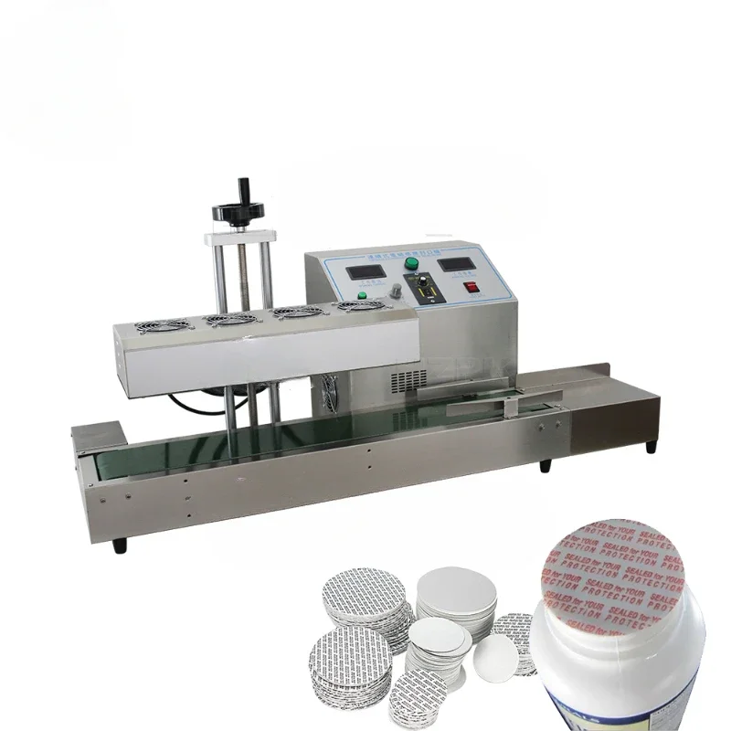 automatic plastic bottle glass jar cap aluminum foil induction sealer sealing machines