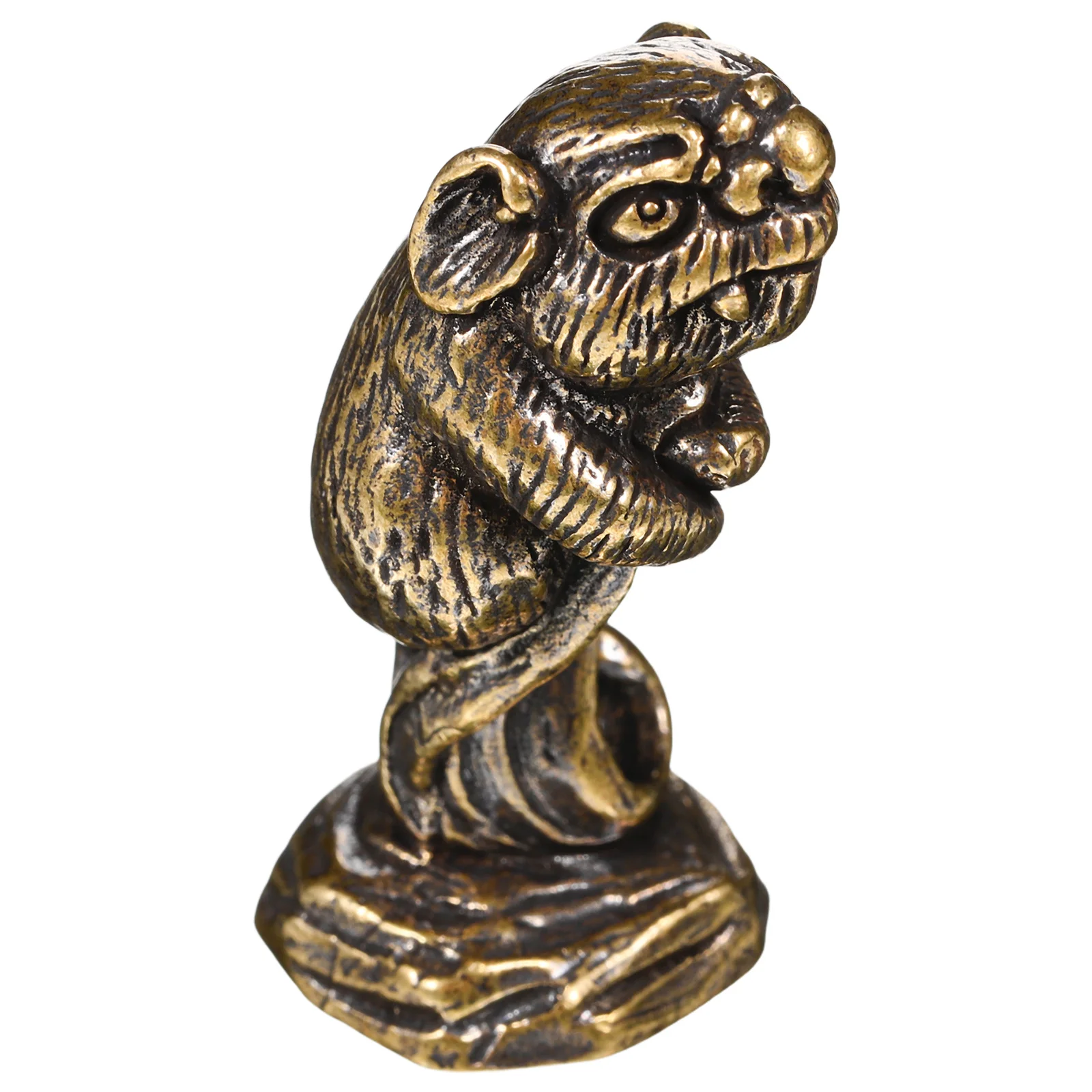 

Brass Vintage Rat Incense Holder Copper Mouse Sculpture for Meditation Home Office Decor Chinese Zodiac Animal Statue