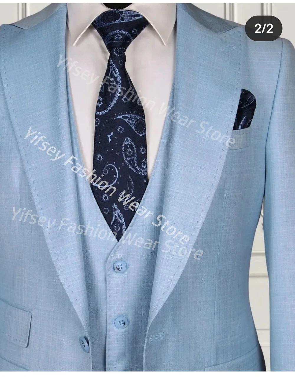 Baby Blue Full Men Suit Set We - огляд і ціна Men'S Grooming Brands