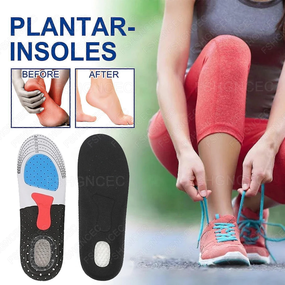 Sport-Einlegesohlen für Basketball-Laufschuhe, orthopädische Einlegesohlen für Männer und Frauen, Plattfuß, Fußgewölbeunterstützung, stoßdämpfende Schuheinlagen