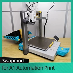 For Swapmod A1 Auto 3D Printing for BambuLab A1 3D Printer Upgrades Automated Multi Plate System for A1 Mini Continuous Print