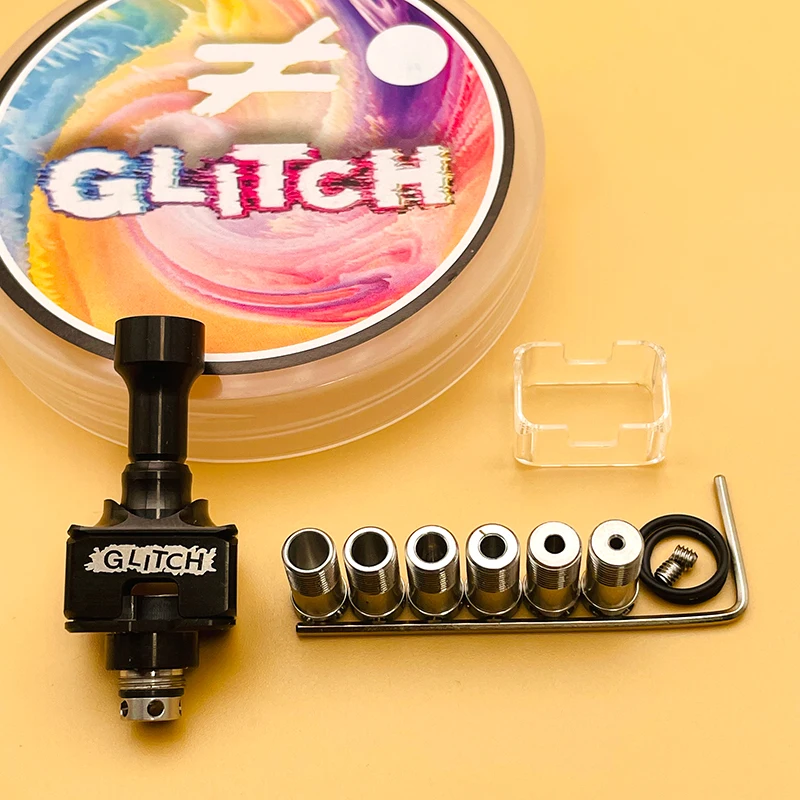 DSX UnKwn Glitch RBA Style RBA Bridge لـ Billet / BB / Boro Mod 7 قطعة 1.2 /2.0/ 2.5 / 3.0 / 3.5 / 4.0 / 4.5 مللي متر دبوس هوائي #6