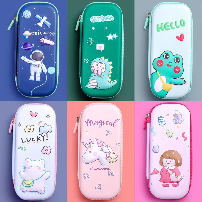 Bleistift Fällen Einhorn Trousse Kawaii Schreibwaren Licorne Etui Estuche Fall Schule Liefert Nette Papeleria Astronaut Bleistift Box Tasche