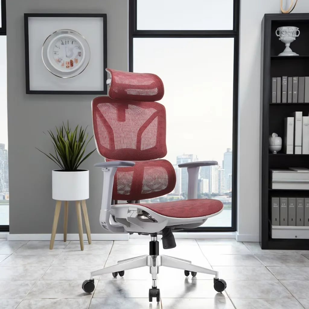 Modern Design Ergonomics Executive Office Chair Home Working Environment Comfortable Lifting Mesh Chair Wholesale