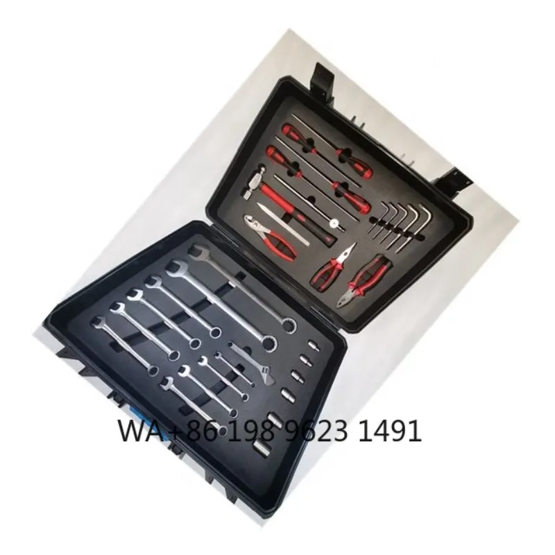 Non-Magnetic Titanium Tool Kit,Lightweight High Hardness Hand Tools, Shockproof Hard Case Design for Industrial Workshop