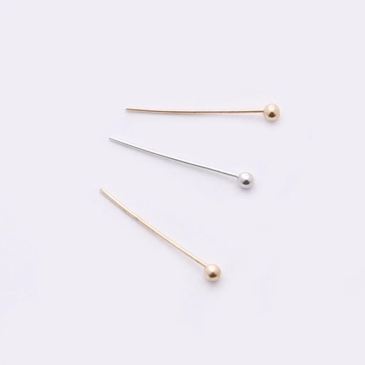 Hot Fashion Approx 100pcs/lot KC gold Copper Ball pin 16mm FZD003-19
