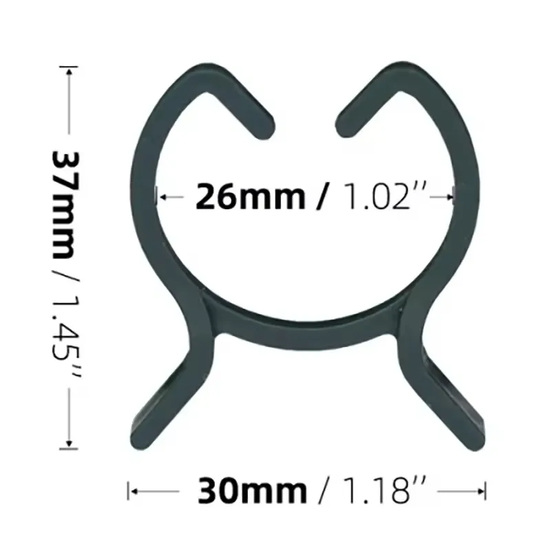 100PCS Plant Garden Clips Planting Support Grippers Great for Flower Vine and Vegetable Lever Loop Clamp Holding Stems