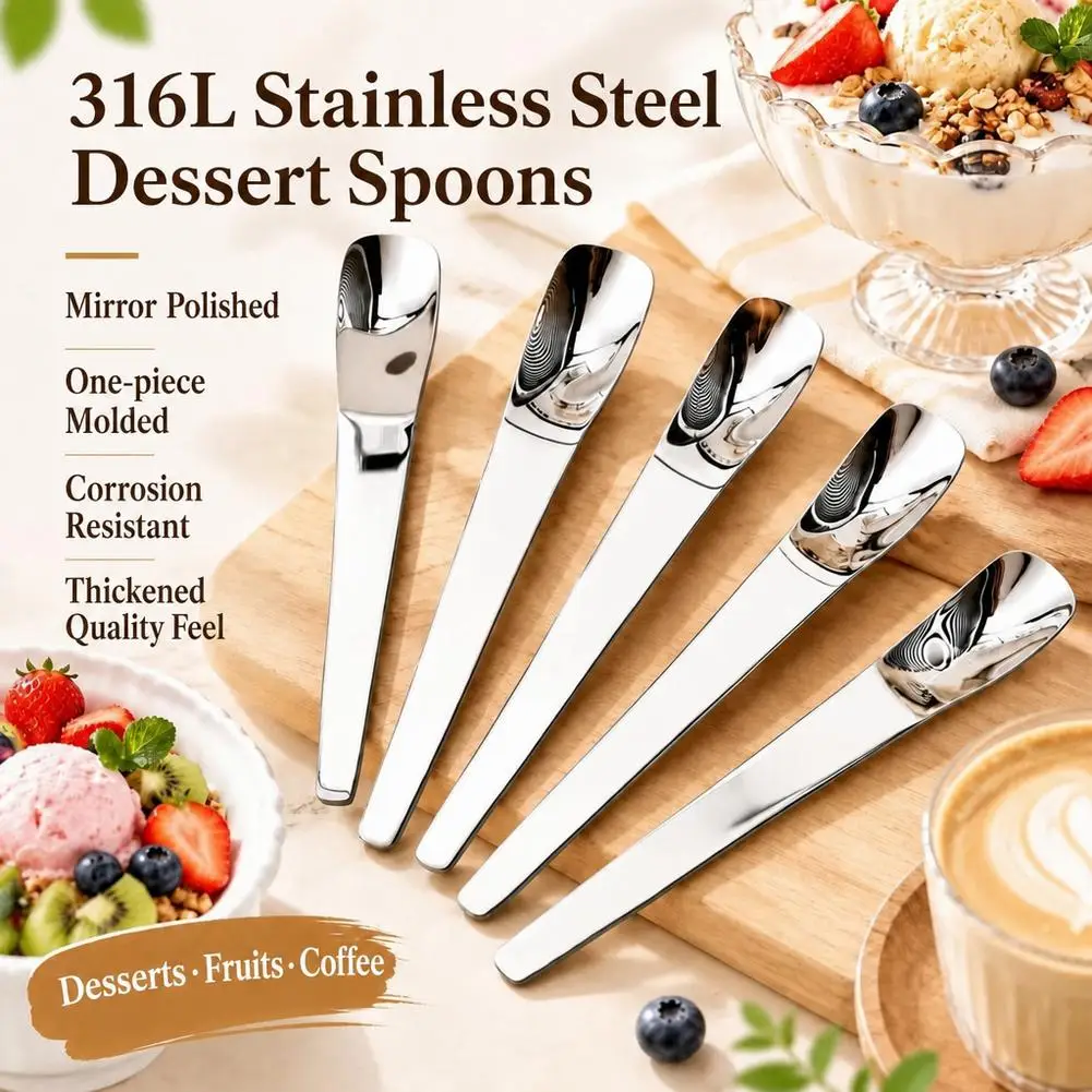 Stainless Steel Ice Cream Scoop Flat Stuffing Shovel Kitchen Pastry Dumplings Making Tool Accessories Dumpling Stuffing Spoon