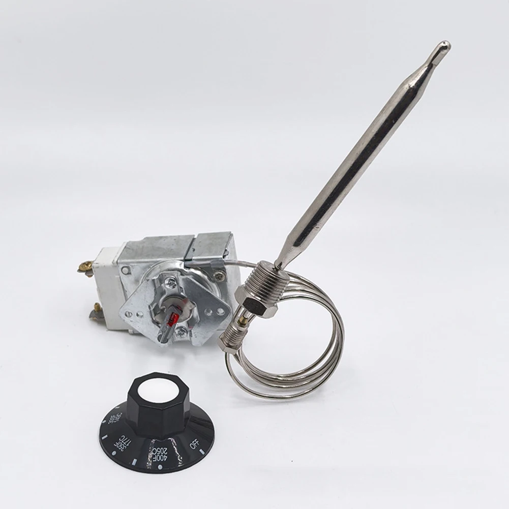 High Limit Switch Safety Thermostat with Control Knob Millivolt Thermostat Control for Model 1/4