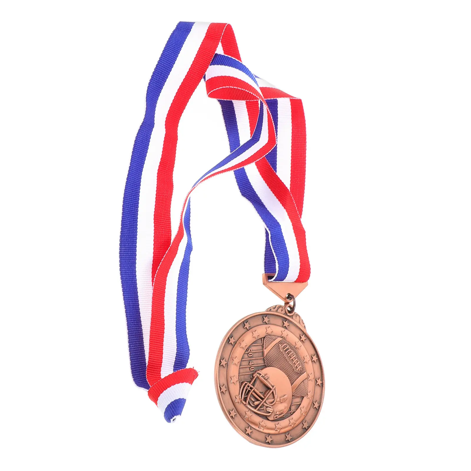 

Sports Competition Supply Rugby Award Medal Fine Material Medal for Achievement Recognition Decoration Award Prop Competition