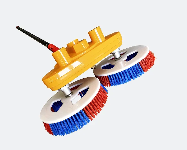 Multifit 3.5m Double Head Solar Panel Cleaning Brush With AC/DC Power Dry/Water Cleaning Rooftop High Efficient Factory Price