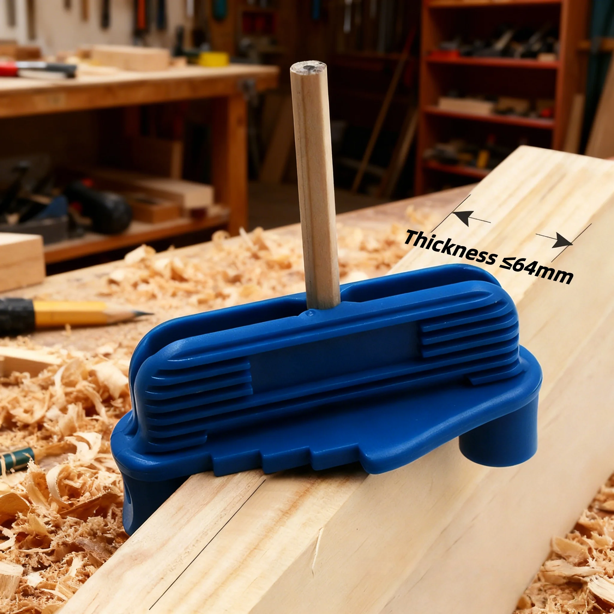 Woodworking Center Line Scriber Gauge, Center Finder Marking Locator, Precise Centerline Marker for Wood Panel Scribing Work