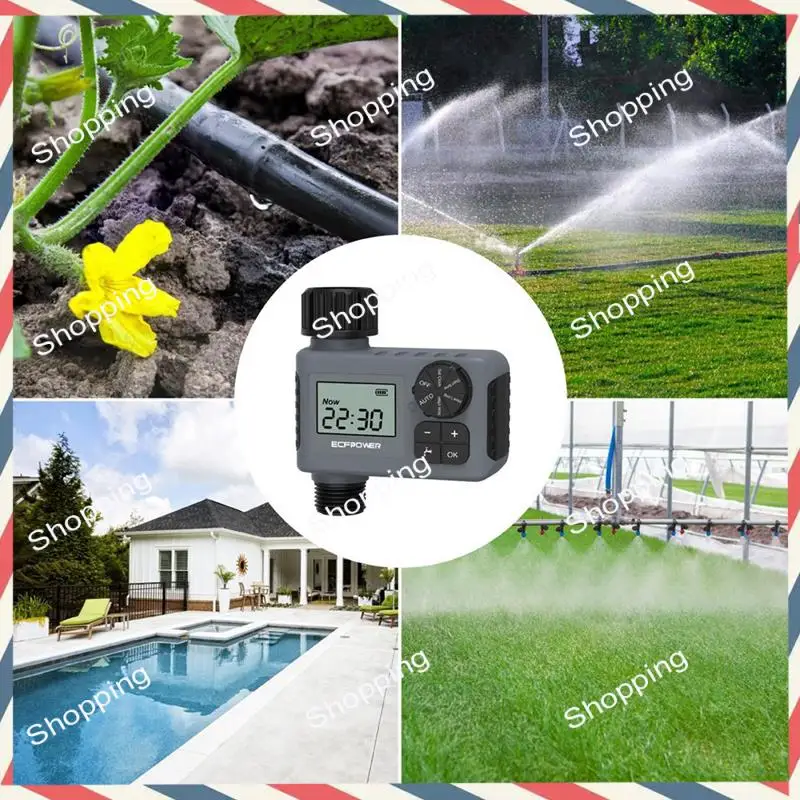 M20K Elektronische Tuin Water Timer Met LCD Scherm Enkele Uitgang Slang Irrigatie Controller Efficiënte Water Management Tool NH3/
