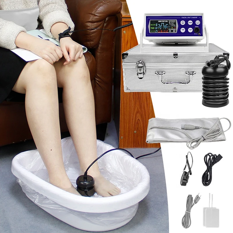 Detox Foot Spa to Detox From Foot Personal Care Multifunctional Ionic Cleanse Equipment Health Energy Product Ion Detox Machine