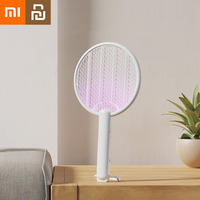 Youpin Xiaomi Electric Mosquito Swatter Mosquito Killer USB Rechargeable Angle Adjustable Electric Bug Zapper Bat Insect Summer