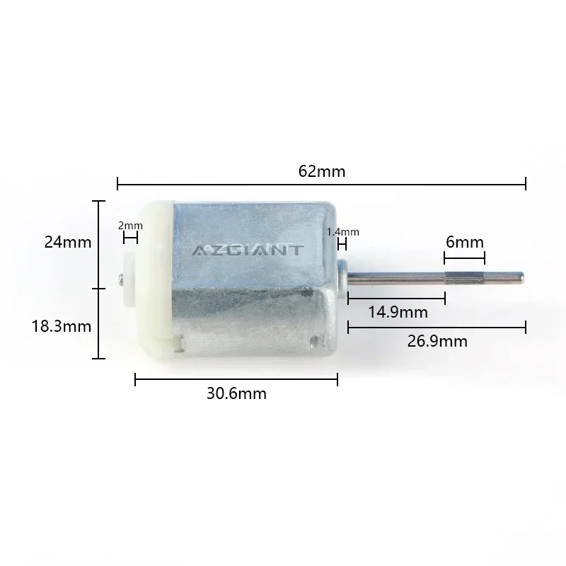 Azgiant high quality replacement motor for 1020613 Tailgate Trunk Door Lock Motor